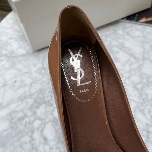 YSL NEW. Tribute 2 Platform Pumps. 37.5 - Picture 4 of 12